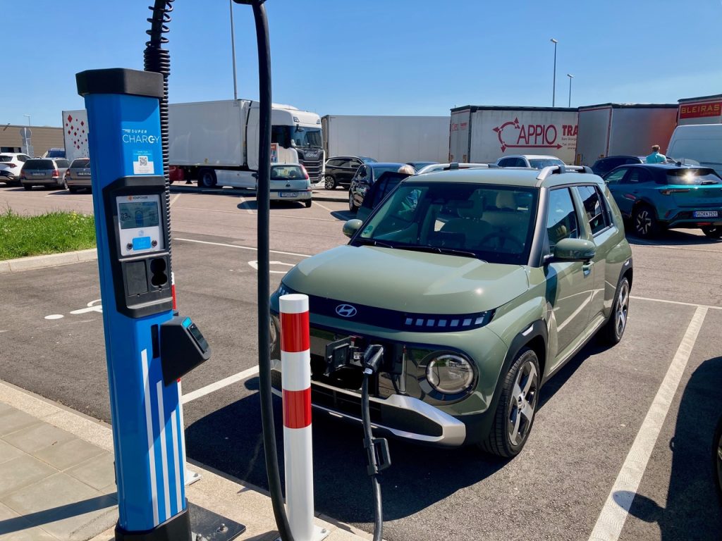 voiture electrique hyundai inster voyage italie 1