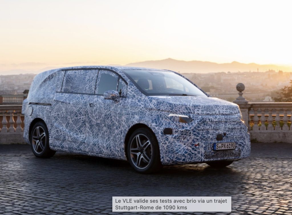 voiture electrique mercedes vle